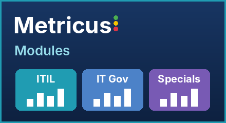 Metricus Modules: ITIL, IT Governance, Specials